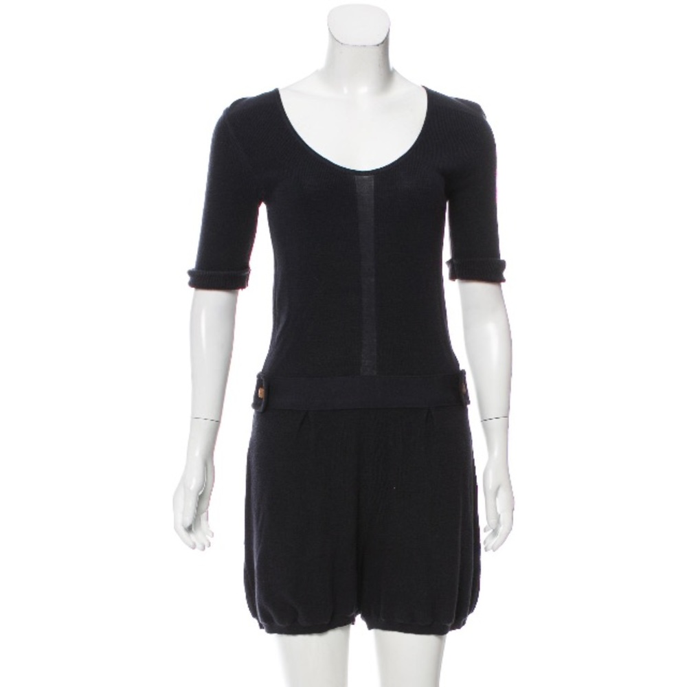 Chole short sleeve knit rumper